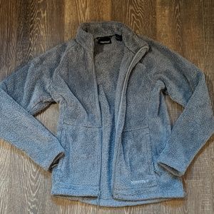 Marmot grey fleece jacket